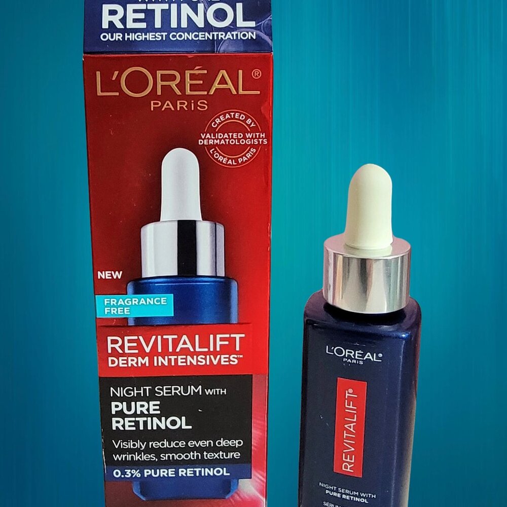 Loreal revitalift derm intensives night serum with 0.3% pure retinol (30ml)